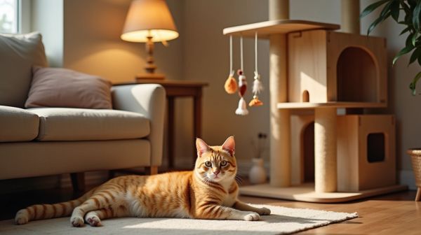 Dites adieu à l'ennui : offrez un arbre à chat adapté