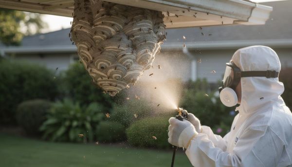 La destruction d’un nid de guêpes : les méthodes sûres et efficaces