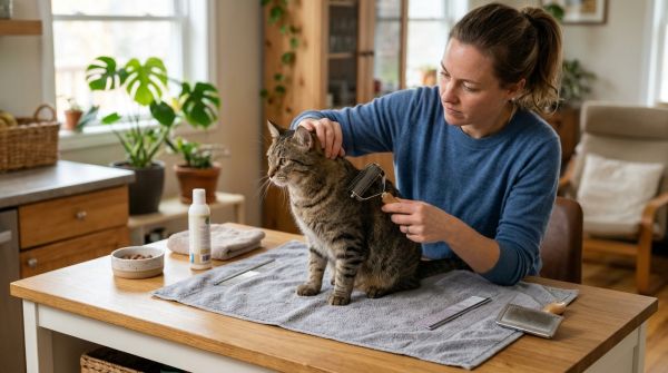 Toilettage de chat : Comment le faire à la maison